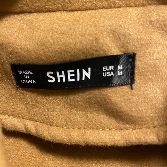 Camel button down coat - Picture 2 of 2